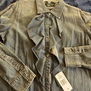 Ralph Lauren jeans button down shirt